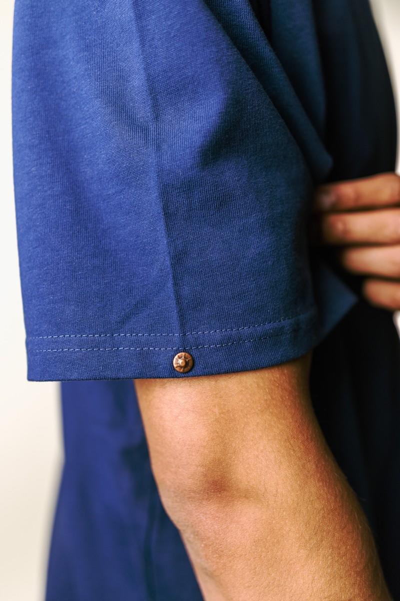 Graff Tee, Blocksport blau